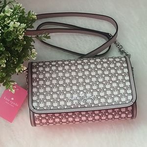 Kate Spade New York SPADE LINK SMALL FLAP CROSSBODY